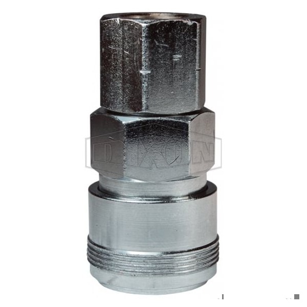 NK Series Industrial Japanese Quick Disconnect Pneumatic Coupler, 1/4-18 Nominal, Quick Disconnect C